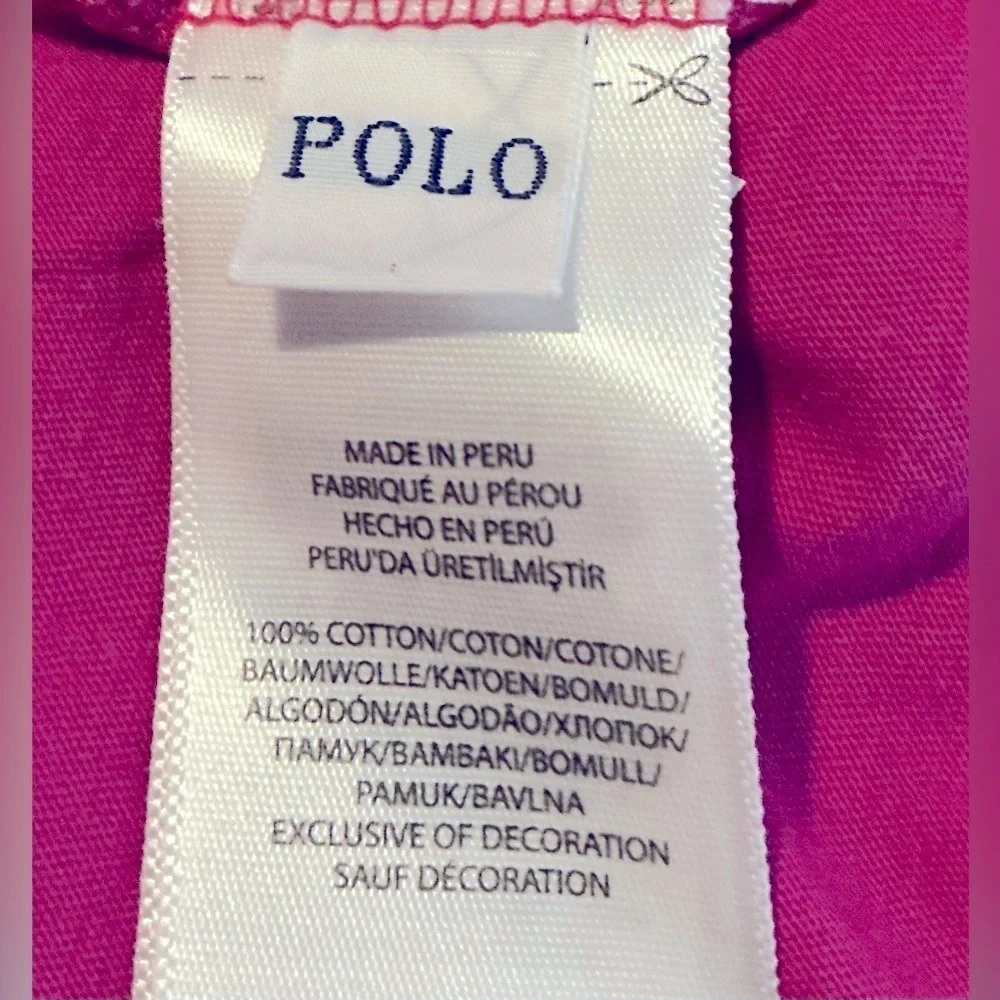 Polo by Ralph Lauren Purple Short Sleeve Tee